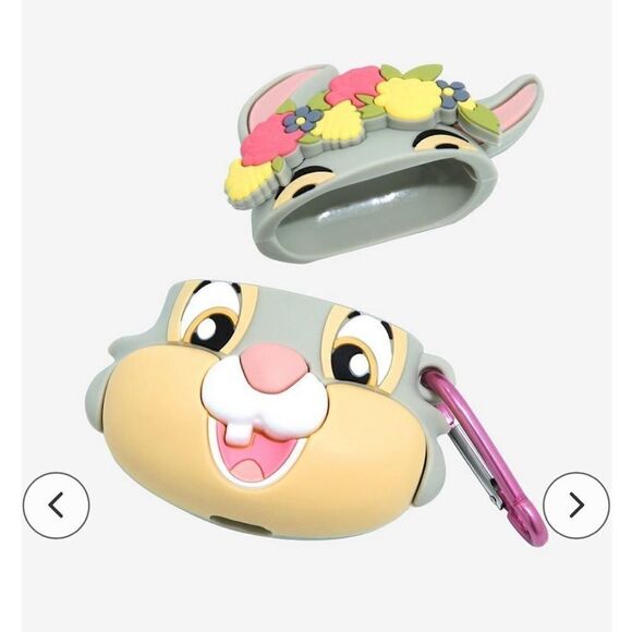 Disney Bambi Thumper with Flower Crown Wireless Earbuds Case NWT - Picture 4 of 8